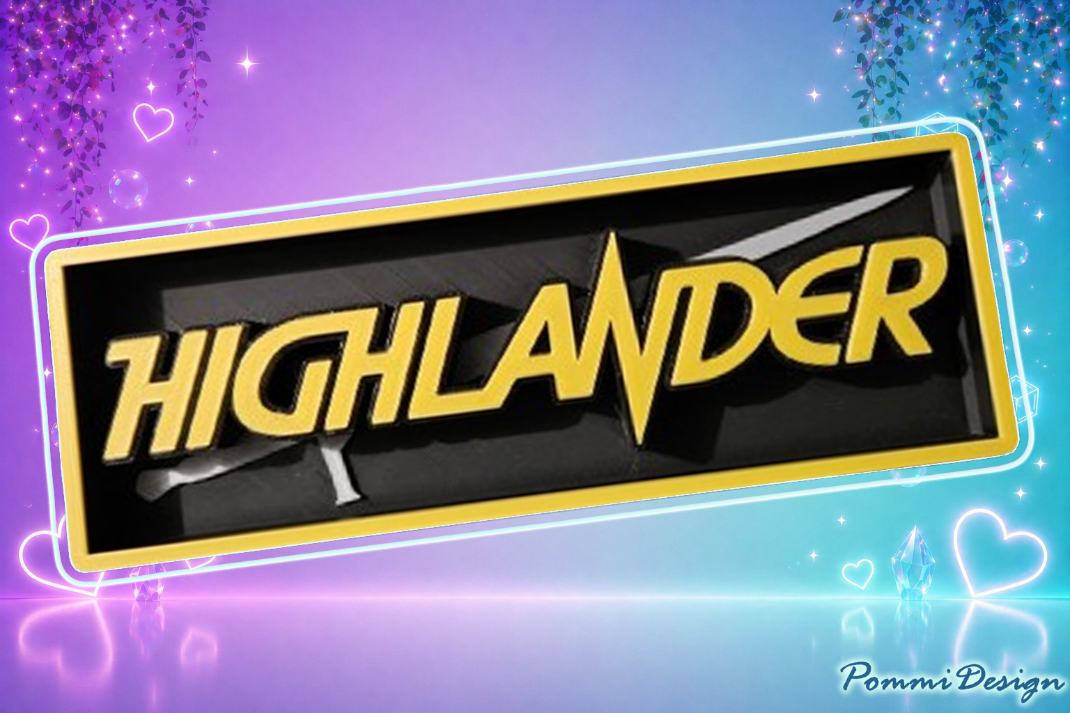 Highlander |  inspirierter Merchandise  | Fan-Art-Sign| Merch | Unikat