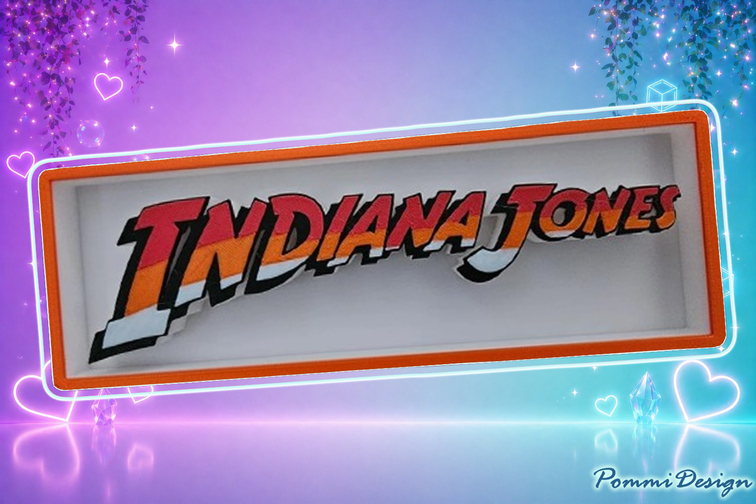 Indiana Jones - Panneau inspiré - Fan Art - Marchandise-Panneau/Plaque