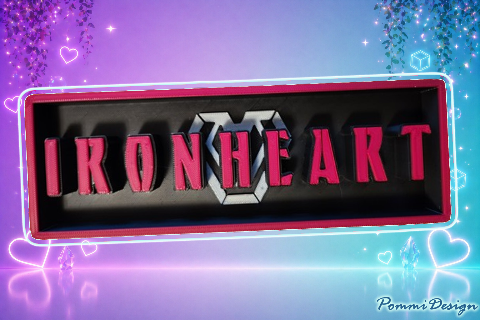 Ironheart |  inspirierter Merchandise  | Fan-Art-Sign | Merch | Unikat