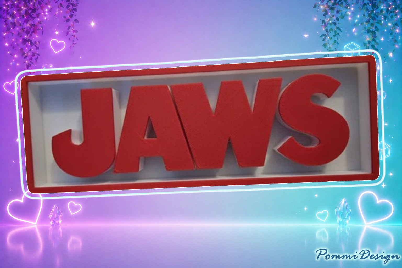 Jaws - inspired sign - fan art - merchandise-SIGN/sign