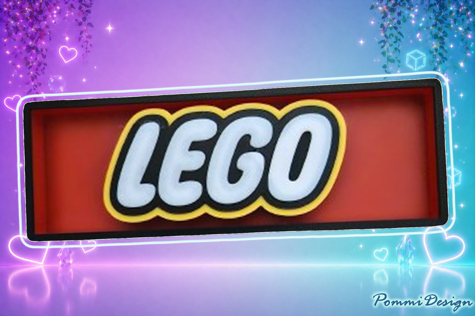 LEGO - Inspired Sign - Fan Art - Merchandise-SIGN/Schild