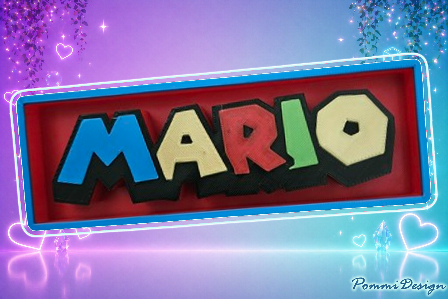 Mario - Inspired Sign - Fan Art - Merchandise-SIGN/Shield