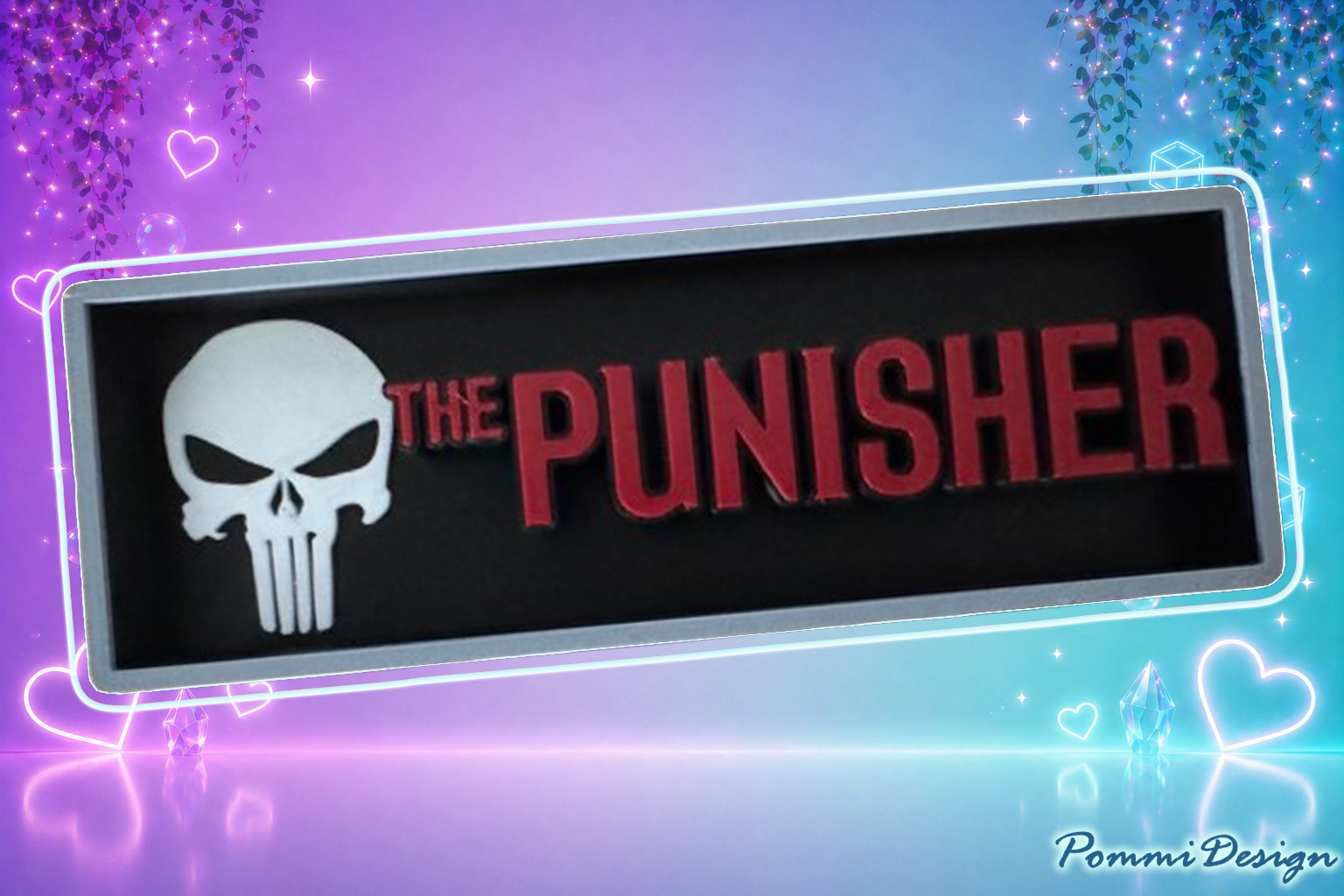ThePunisher inspiriert  - Fan Art - Merchandise-SIGN/Schild