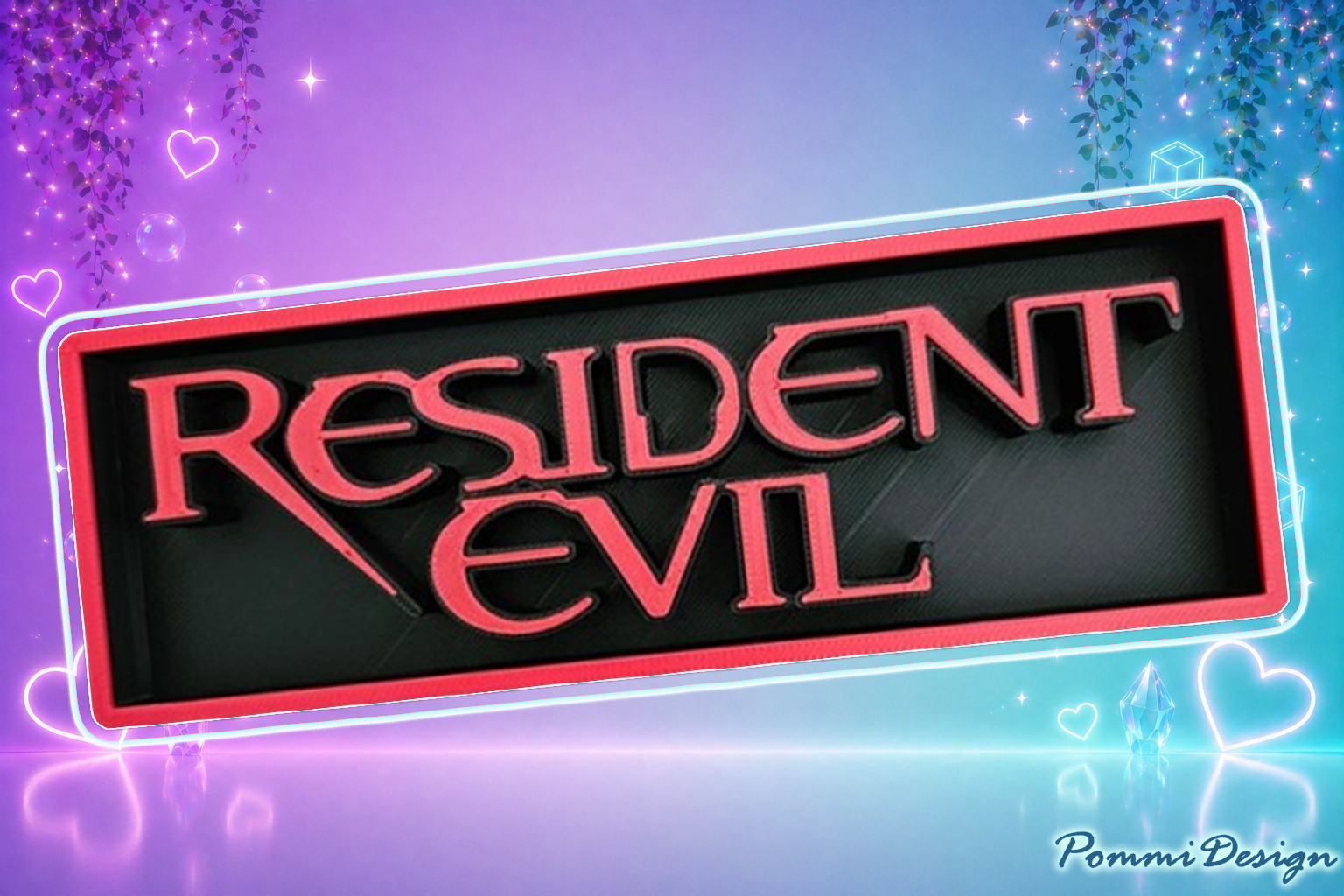 Resident Evil Inspired - Fan Art - Merchandise Sign/Plaque