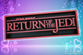 Star Wars Le Retour du Jedi 2 inspiré - Fan Art - Panneau/Plaque de Marchandise