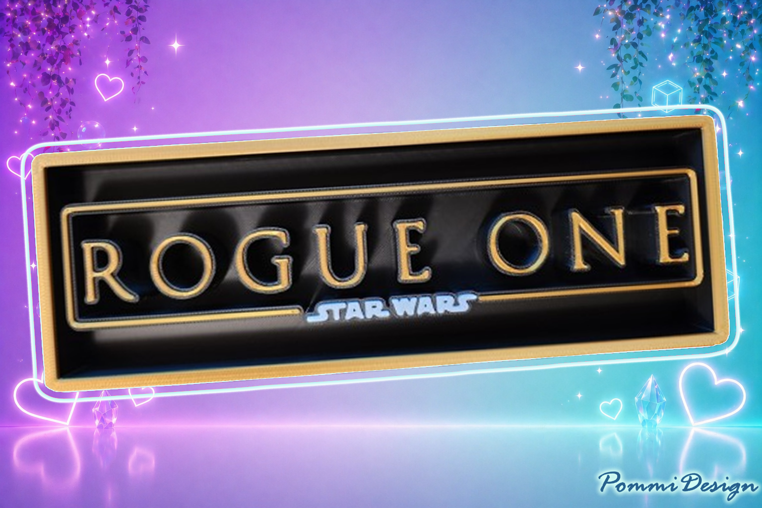 Star Wars Rogue One inspiriert  - Fan Art - Merchandise-SIGN/Schild