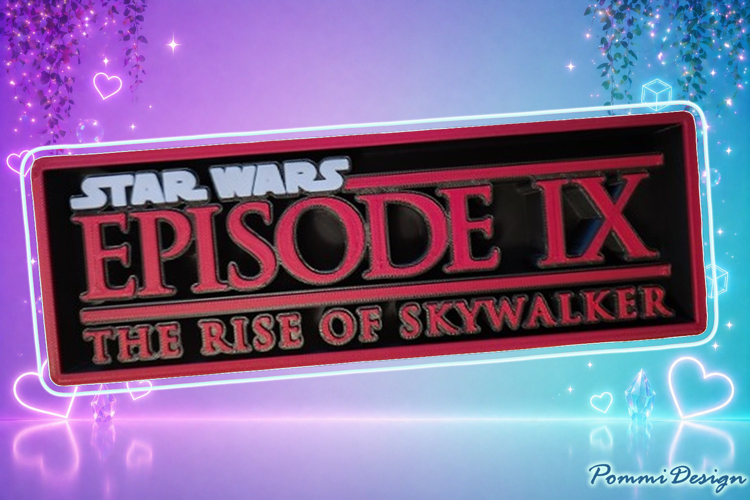 Star Wars Skywalker Inspired - Fan Art - Merchandise-SIGN/Plaque
