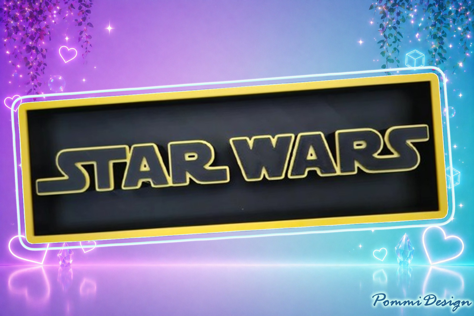 StarWars  inspiriert  - Fan Art - Merchandise-SIGN/Schild