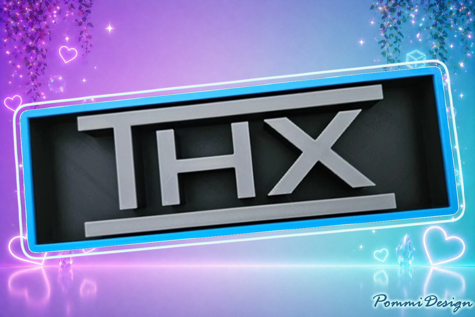 THX inspiriert - Fan Art - Merchandising-ENSEIGNE/Pancarte