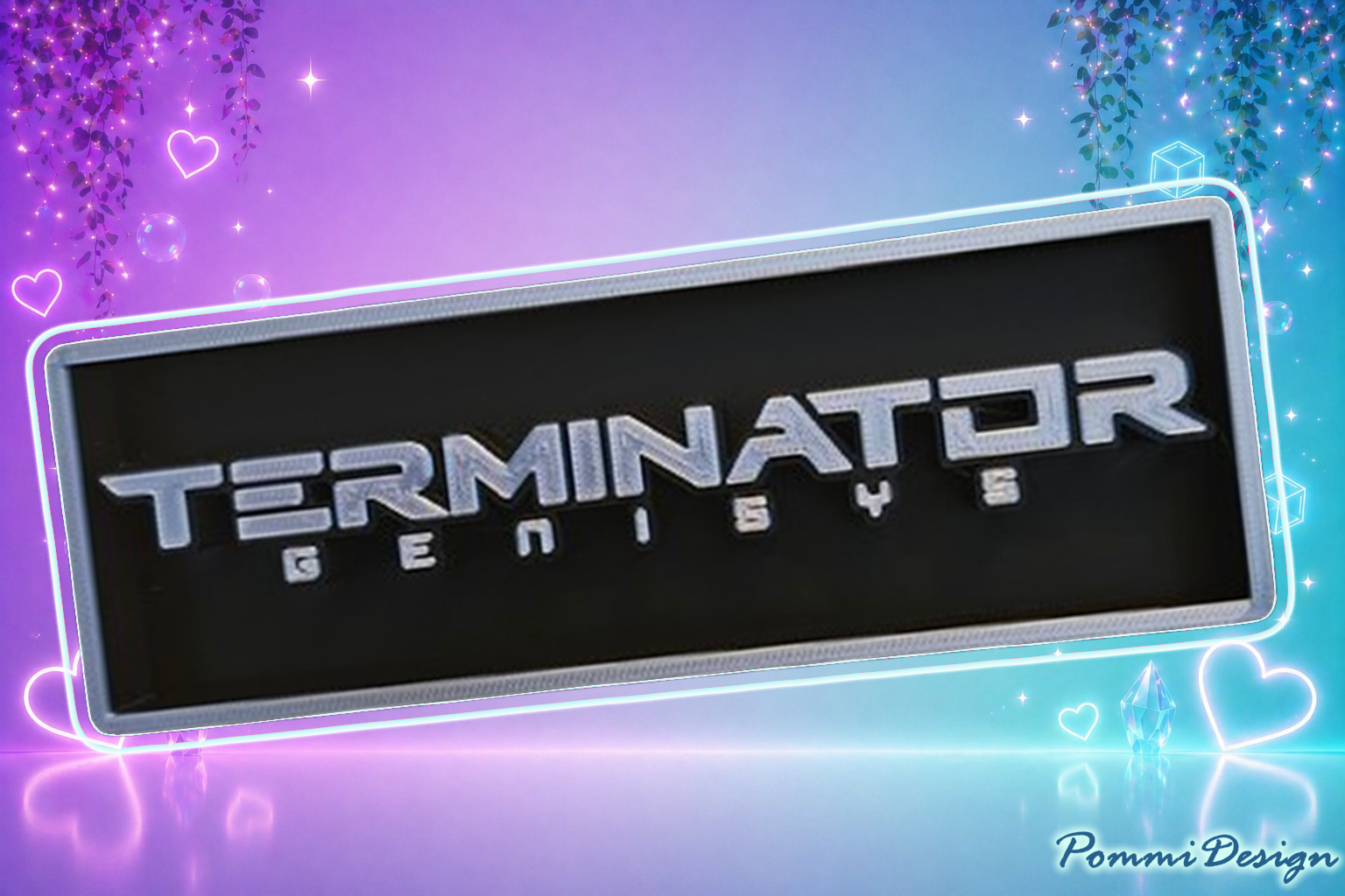 Terminator Genisys  inspiriert  - Fan Art - Merchandise-SIGN/Schild