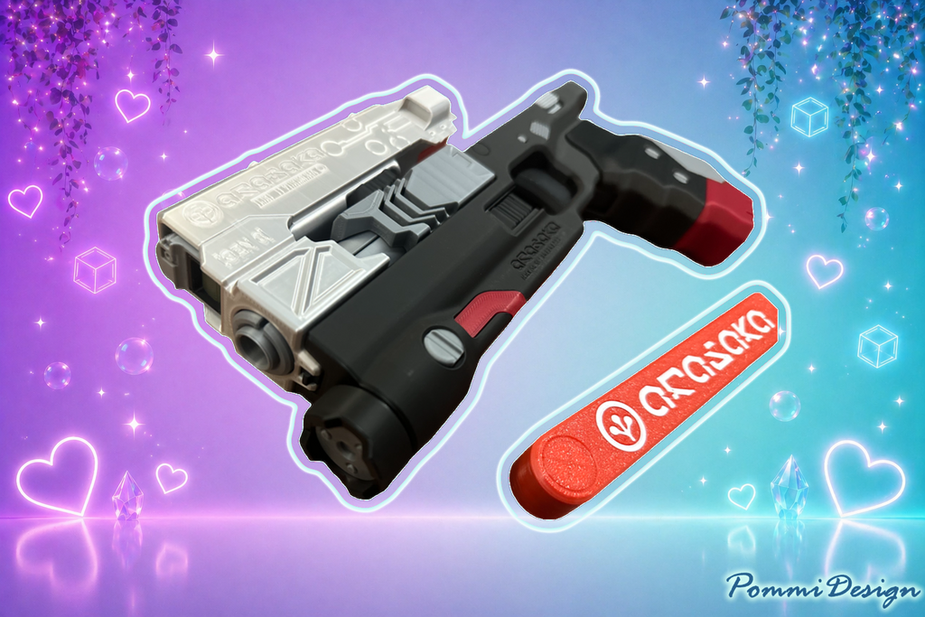 Cyberpunk 2077 – Arasaka HJKE-11 Yukimura “Skippy” | Merchandise | Replika Pistole FREE SHIPPING