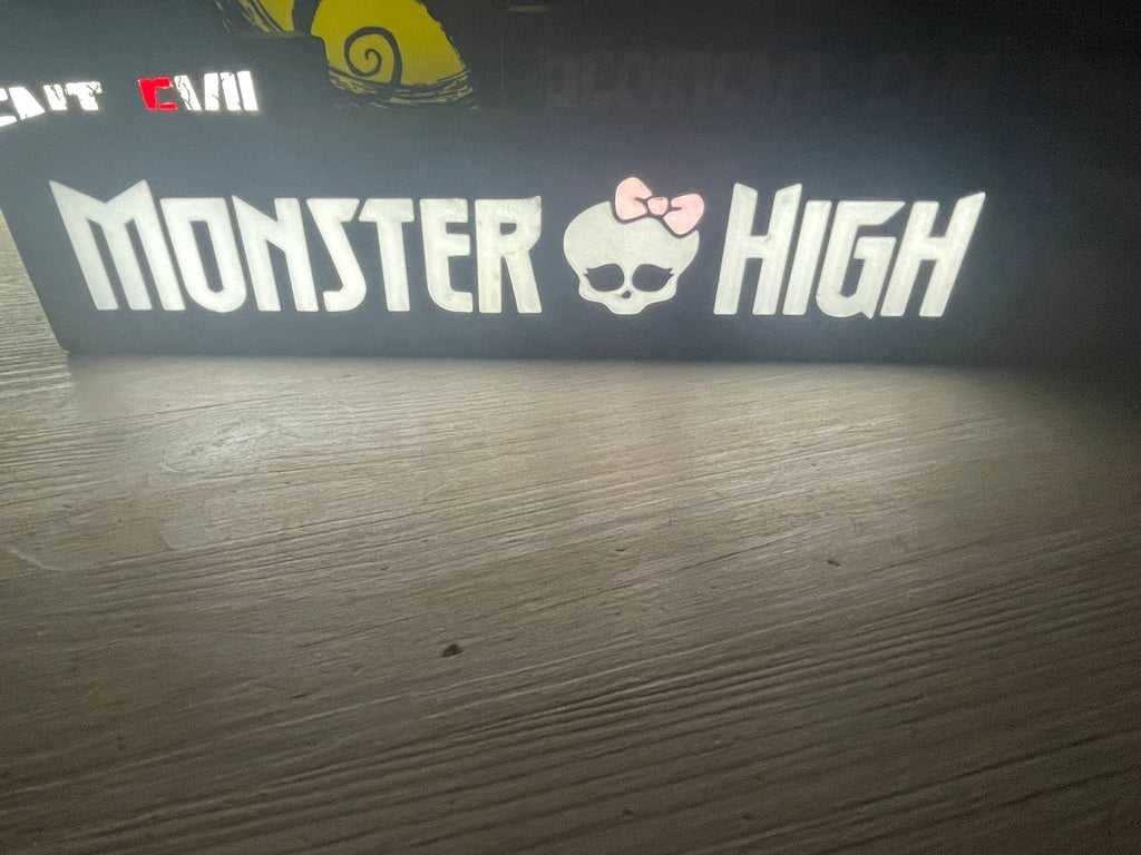 MonsterHigh | Lightbox | Lichtkasten | Nachtlicht | Merchandise