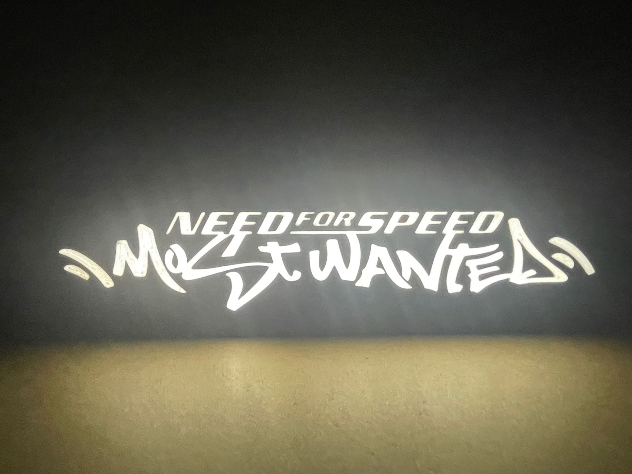 Need for Speed Most Wanted Lampe | Nachtlicht | Lightbox | Merchandise