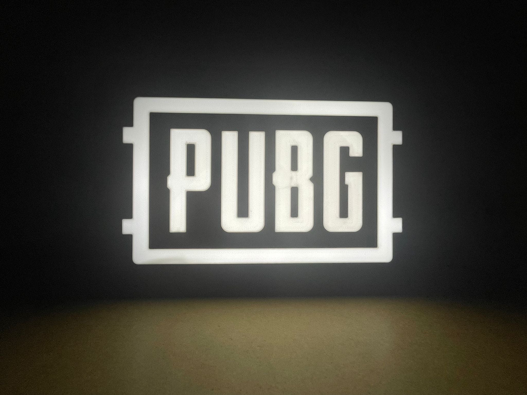 PUBG Lampe | Lightbox | Nachtlicht | Merchandise Lampe - USB