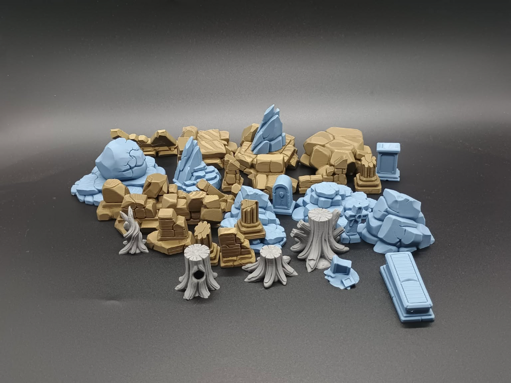 Terrain-Sammlung Tabletop-Geländepaket