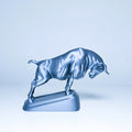 Stier wütend Skulptur