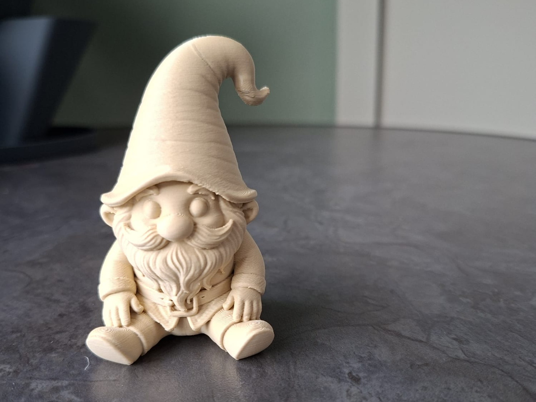 Gemütlicher kleiner Gartenzwerg Figur Deko Statue Fantasy Mittelalter
