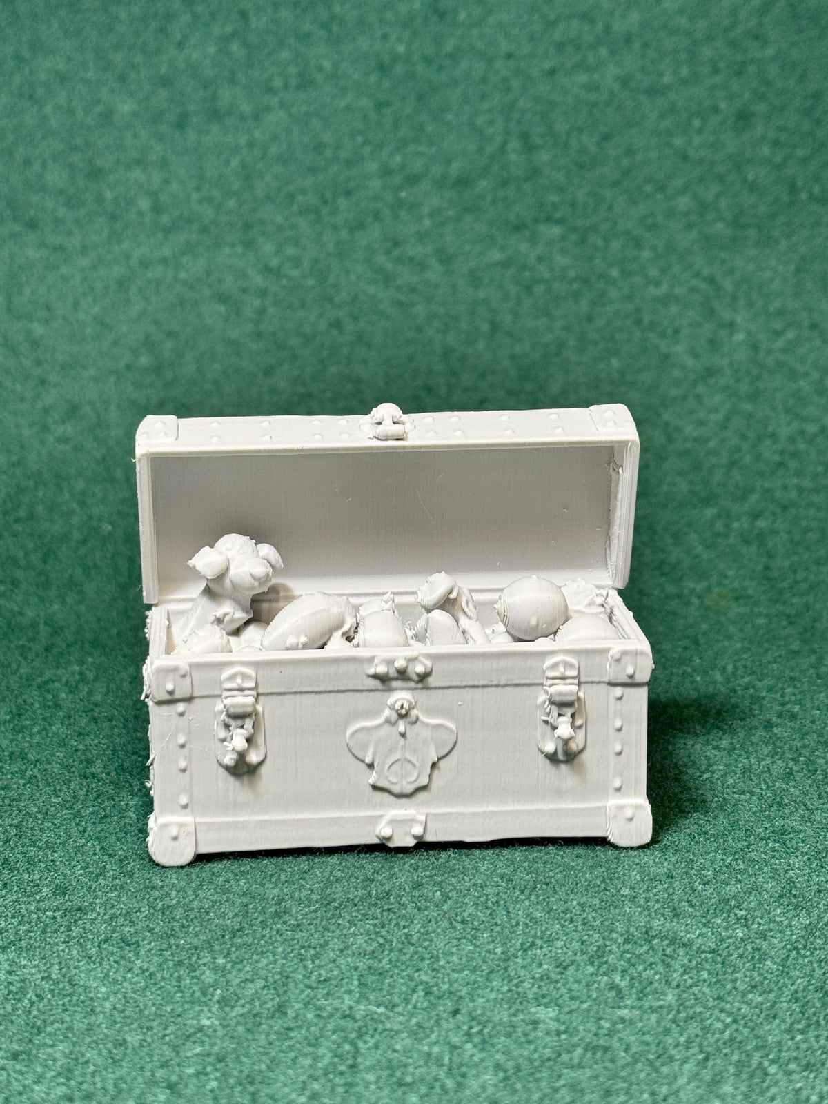 Puppenhaus Mini kiste aus der Viktorianischen Ära 1 Miniatur 1:12 Diorama