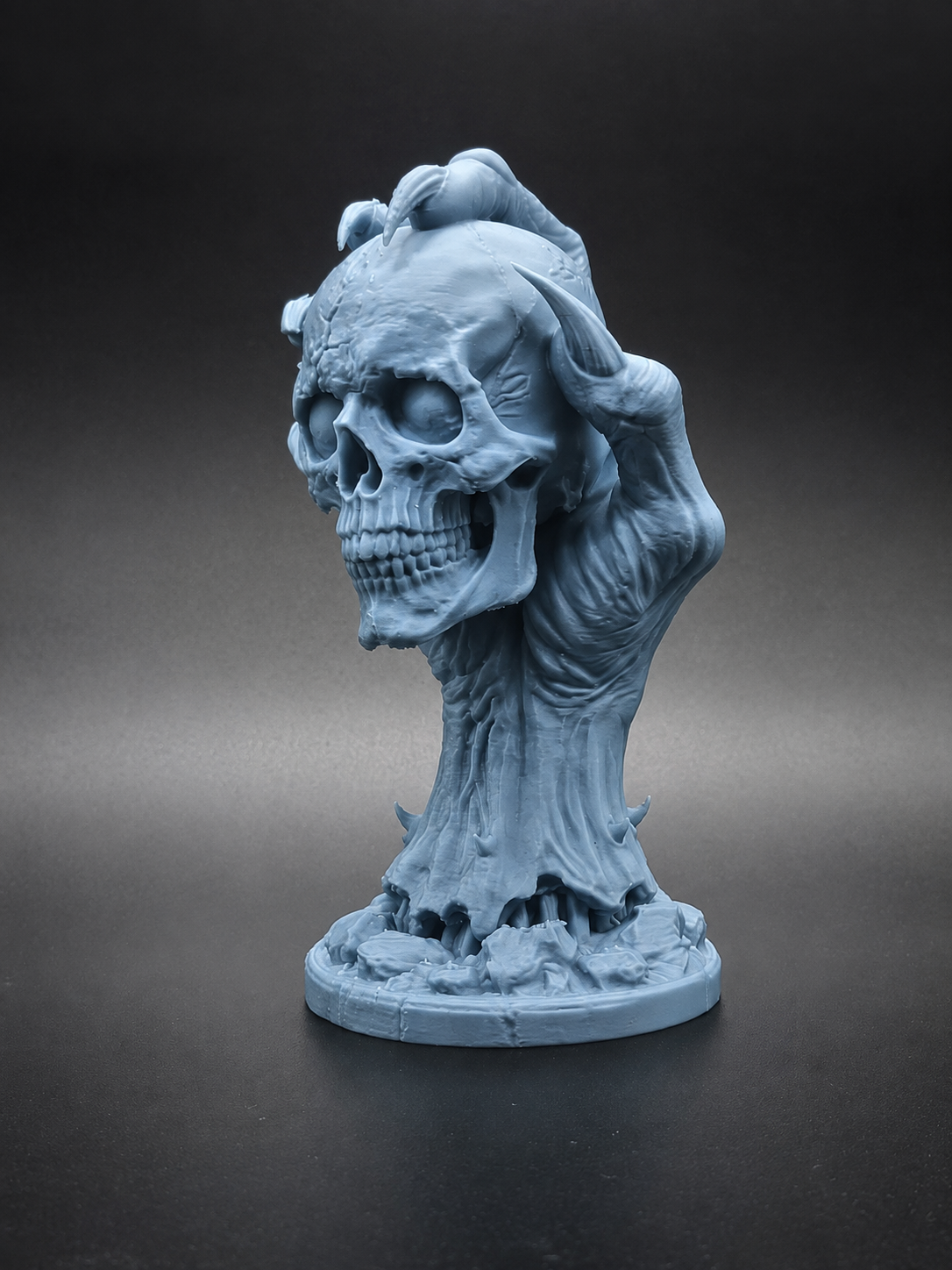 Verfluchter Totenkopf Halloween Deko