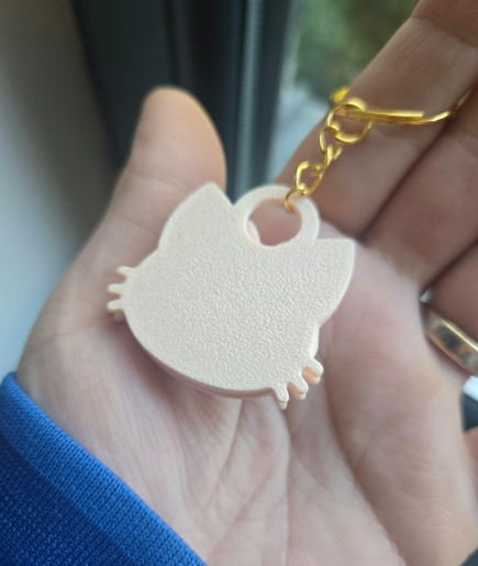 Niedlicher Katzenanhänger Schlüsselanhänger Taschenanhänger & Medaillon ohne