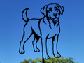 Labrador Retriever Wandkunst Wandbild Wanddeko Wanddekoration Tierfigur