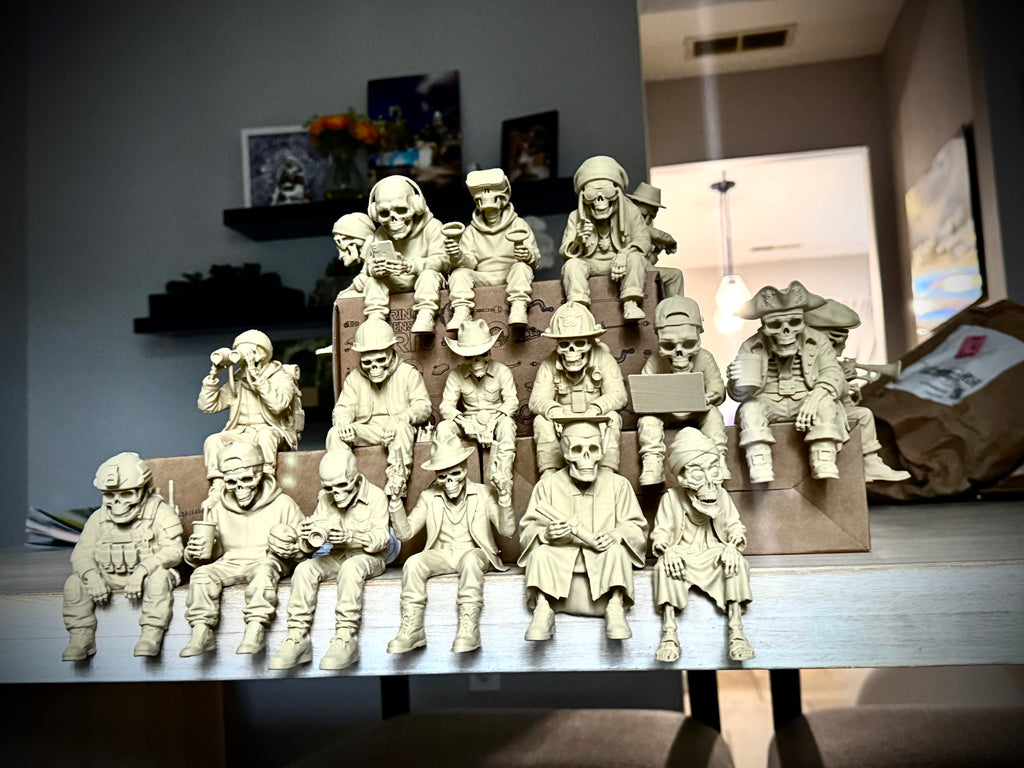 Totenkopf Kantenhocker Wanderer