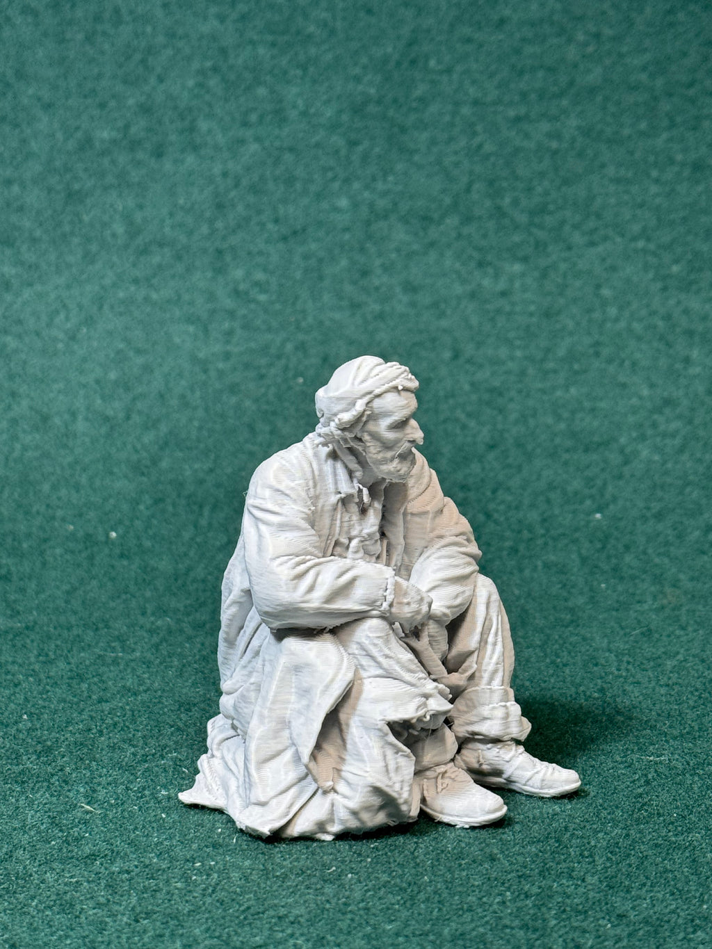1880er Jahre 7 Männer der Unterschicht Personen 0018 Figur Deko Statue