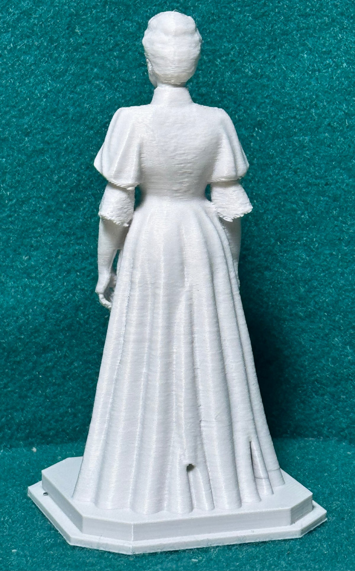 Nachbar Lady Beatrice Ashcombe Figur Deko Statue Puppenhaus Miniatur Vitrine