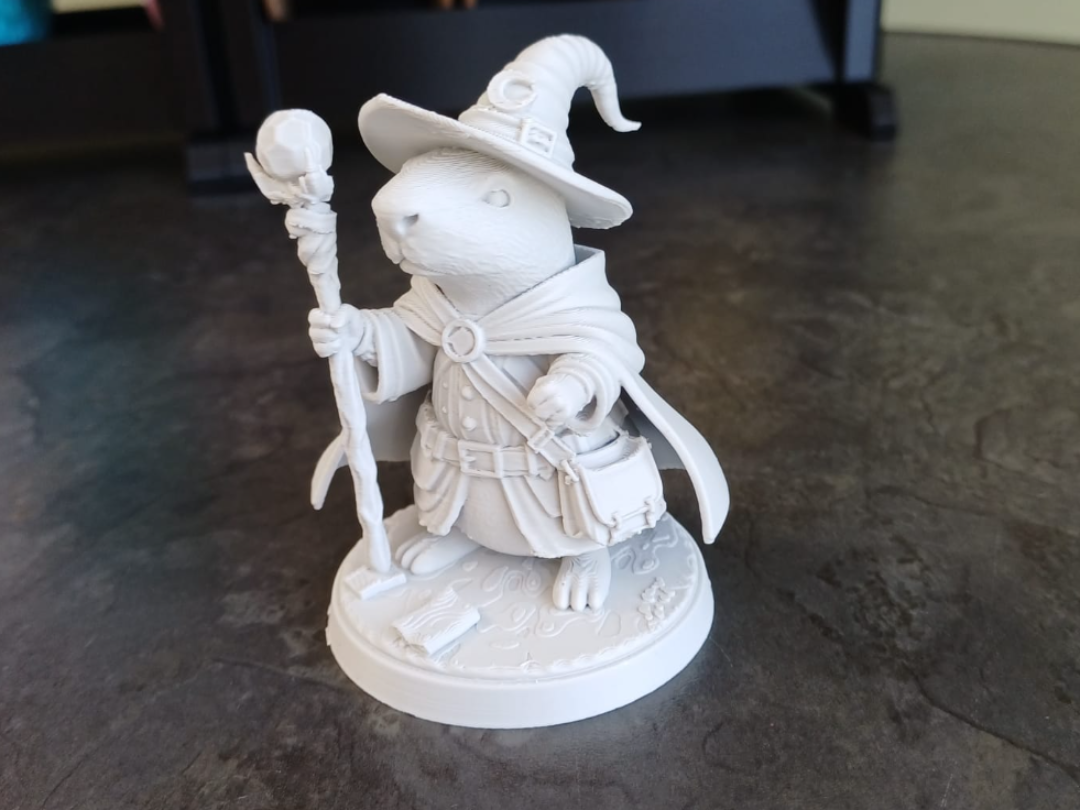 Wasserschwein-Zauberer-Figur Niedlicher Fantasy-Charakter Deko Statue süß