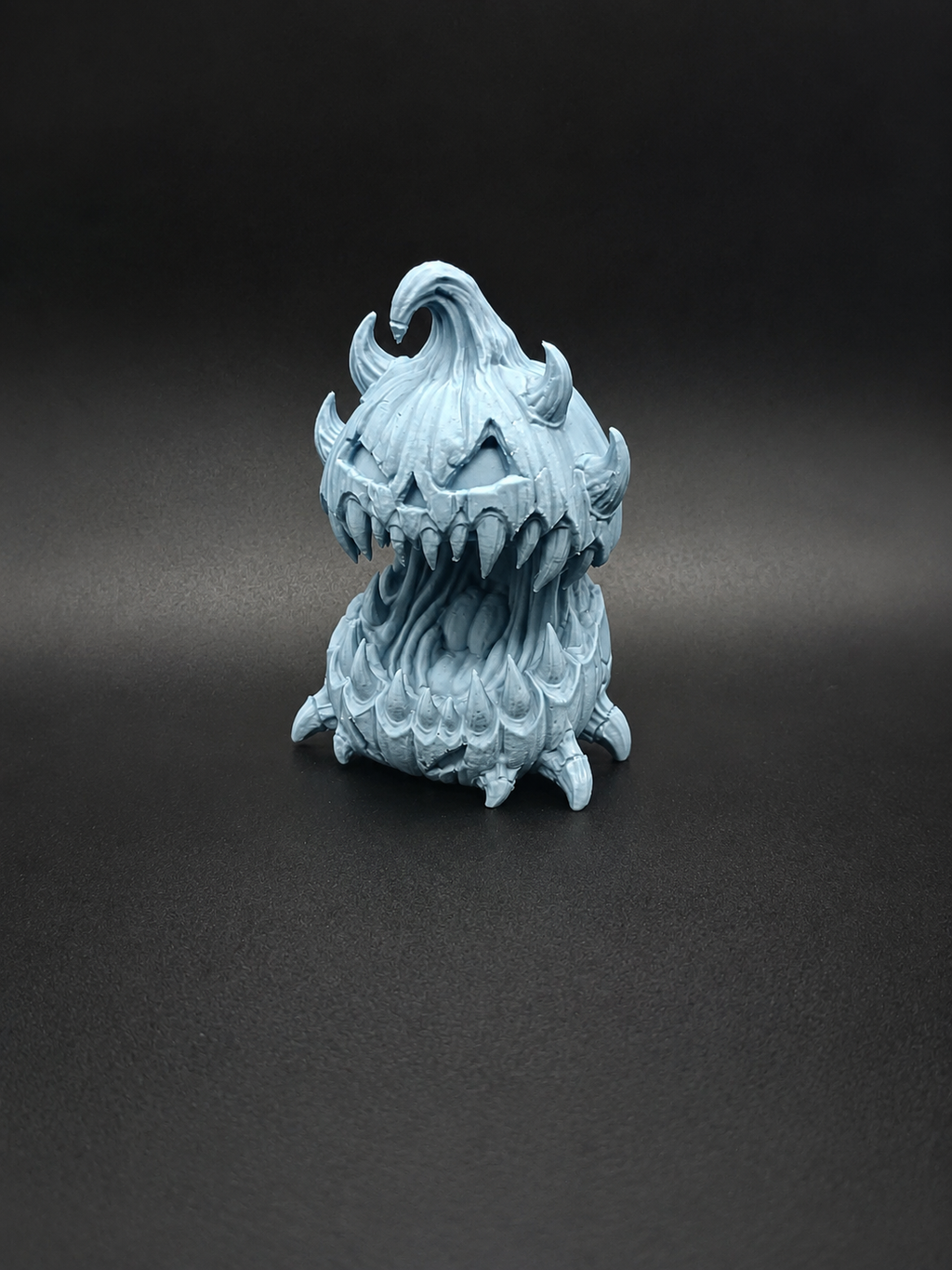 Gruseliges Kürbismonster Halloween Figur Deko
