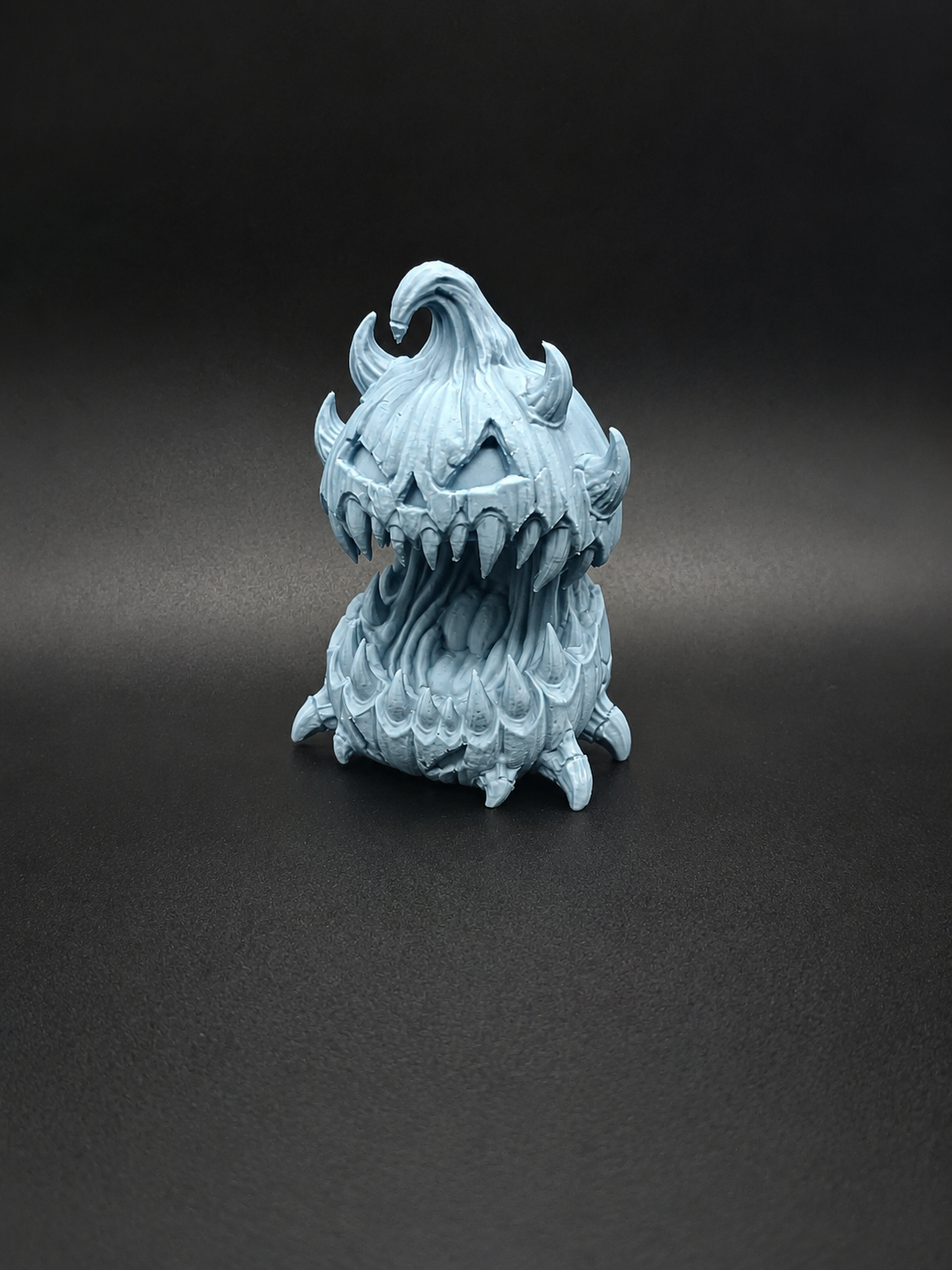 Gruseliges Kürbismonster Halloween Figur Deko