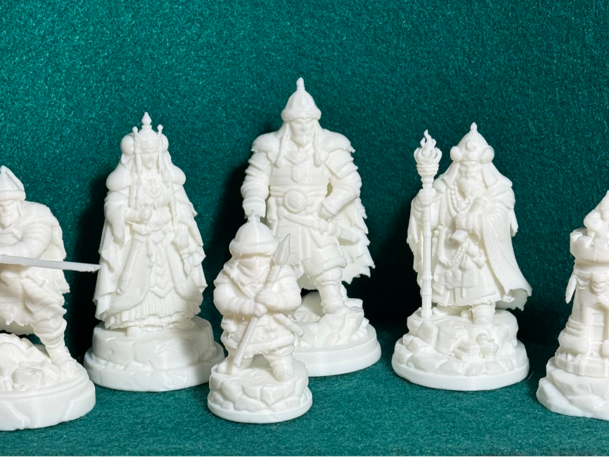 Mongolisches Schachset Schachspiel Sammlerstück Deko Geschenk