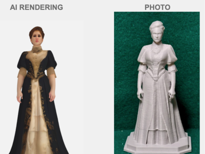 Nachbar Lady Beatrice Ashcombe Figur Deko Statue Puppenhaus Miniatur Vitrine