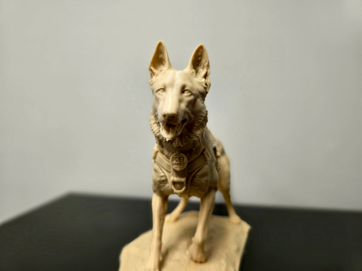 Polizeihund Gedenkfigur
