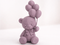 Verträumter Ballonbär Figur Deko Statue Tierfigur Tiere Tierliebhaber