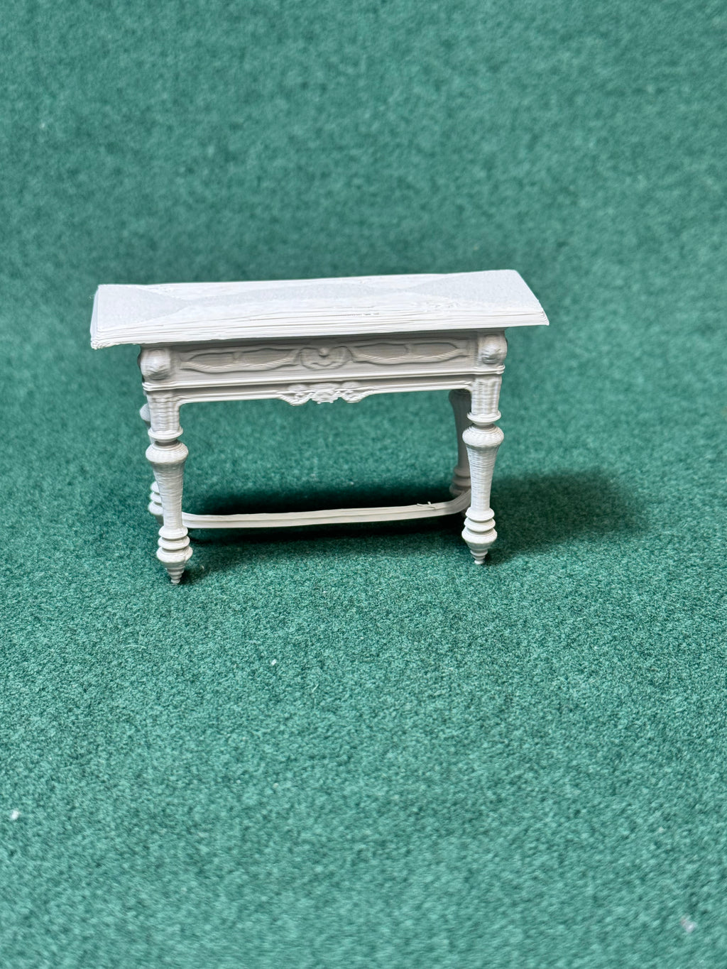 Puppenhaus Mini Flurtische der Viktorianischen Ära 3 Miniatur 1:12 Diorama
