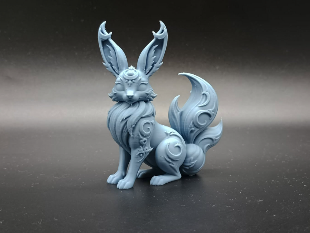 Mondgeist-Kaninchen des Reiches der Silbernen Nacht Figur Deko