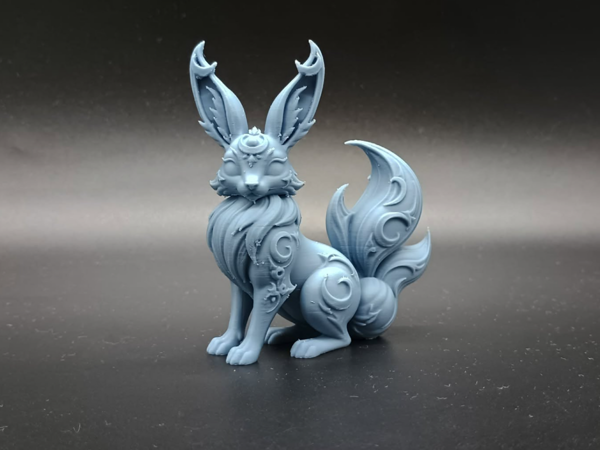 Mondgeist-Kaninchen des Reiches der Silbernen Nacht Figur Deko