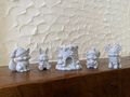 Waldtiere Figuren Set 5-teilig Deko