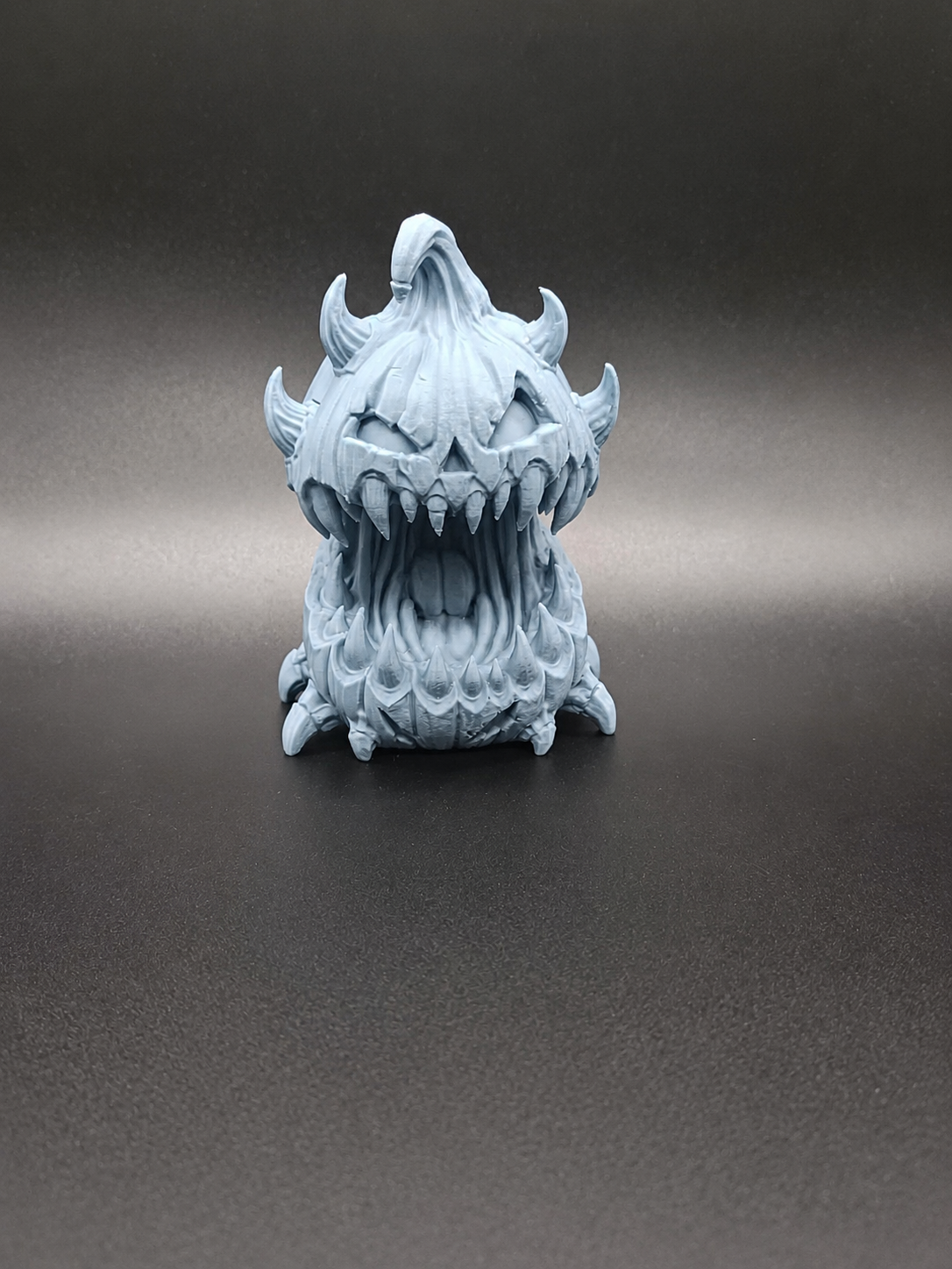 Gruseliges Kürbismonster Halloween Figur Deko