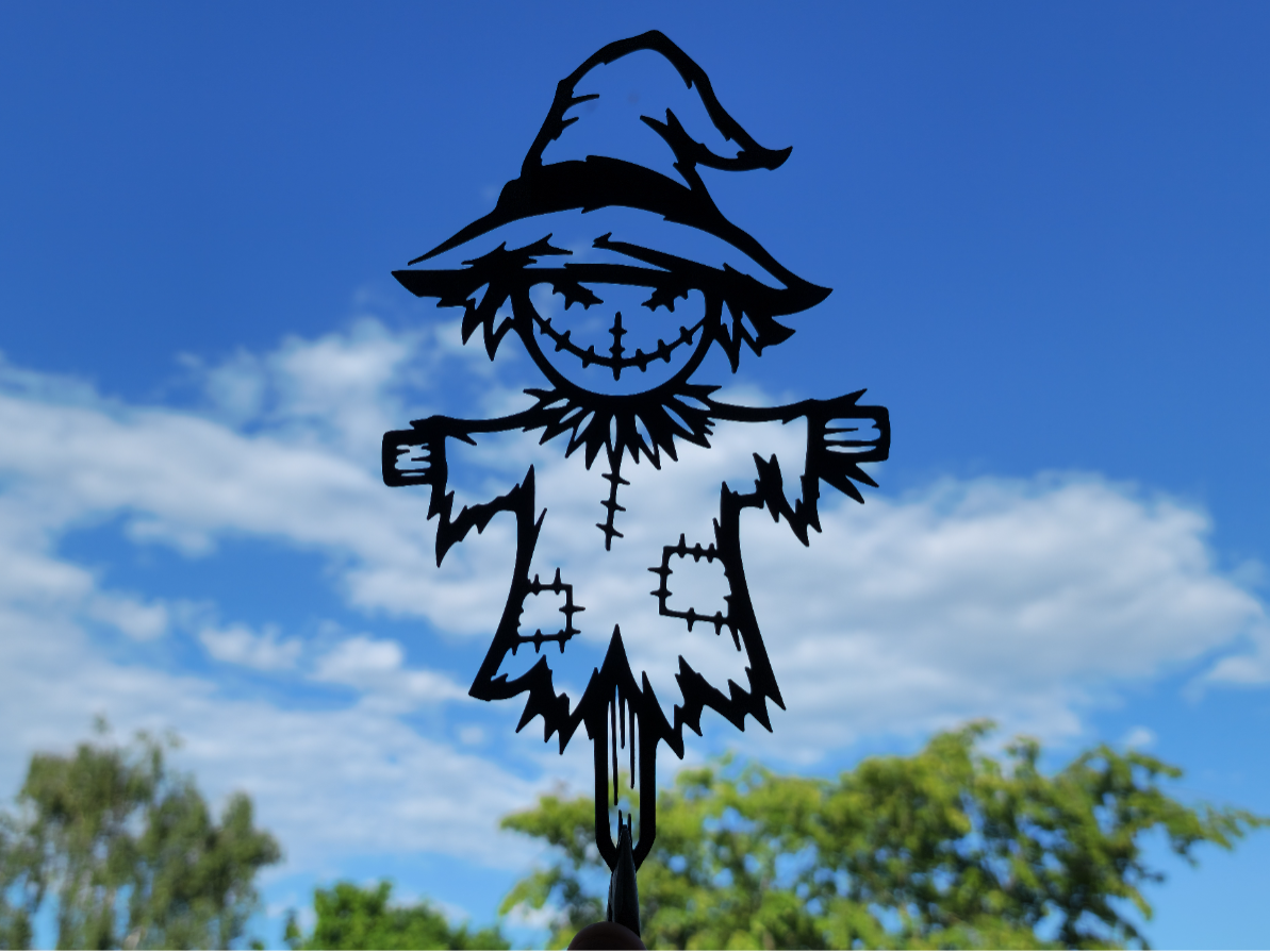 Vogelscheuchen-Wandkunst Halloween Deko Wandbild Wanddeko Wanddekoration