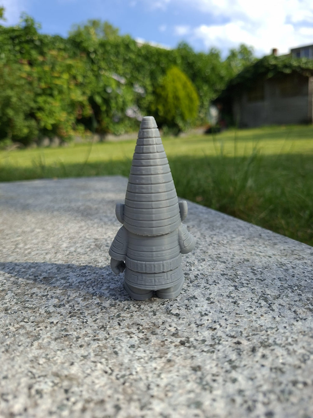 Maya-Gnom mit Krug Alte Zivilisation Figur Deko Statue Weihnachten Advent