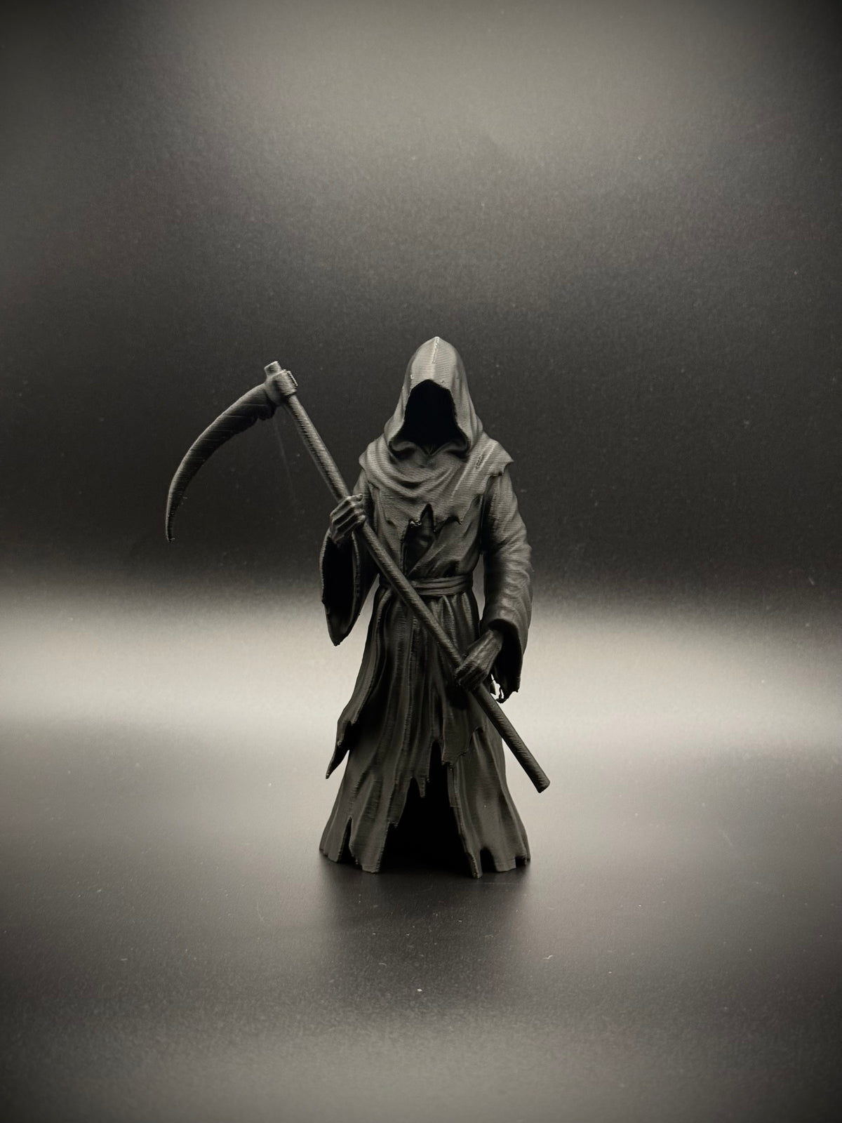 Skulptur Sensenmann Gespenst Gothic