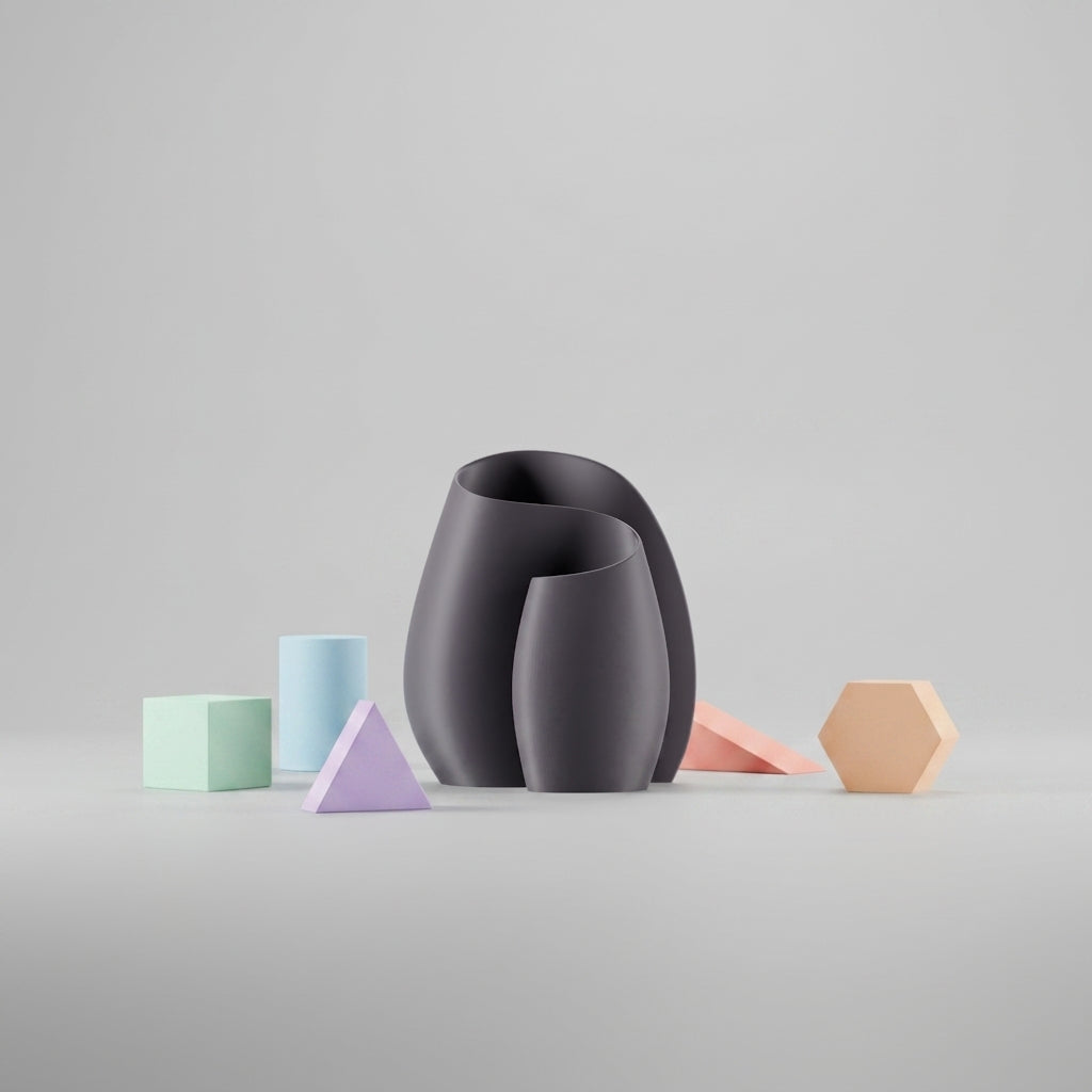 Vase Single Line - Elegantes Design