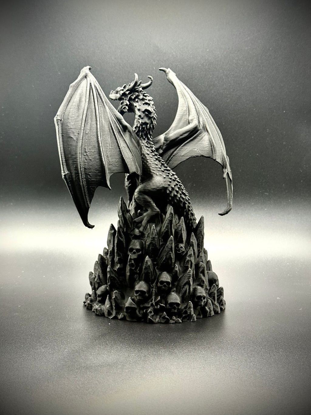 Figur Drache sitzend Deko