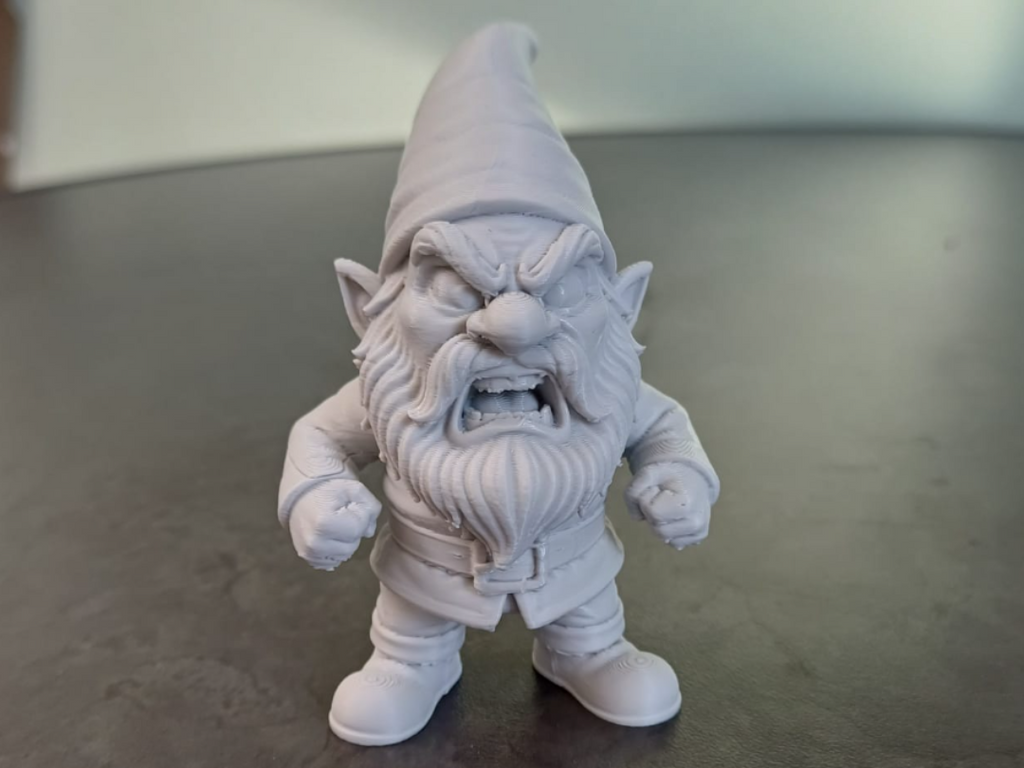 Wütende Zwergenfigur Deko Statue Fantasy Mittelalter Rollenspiel Garten
