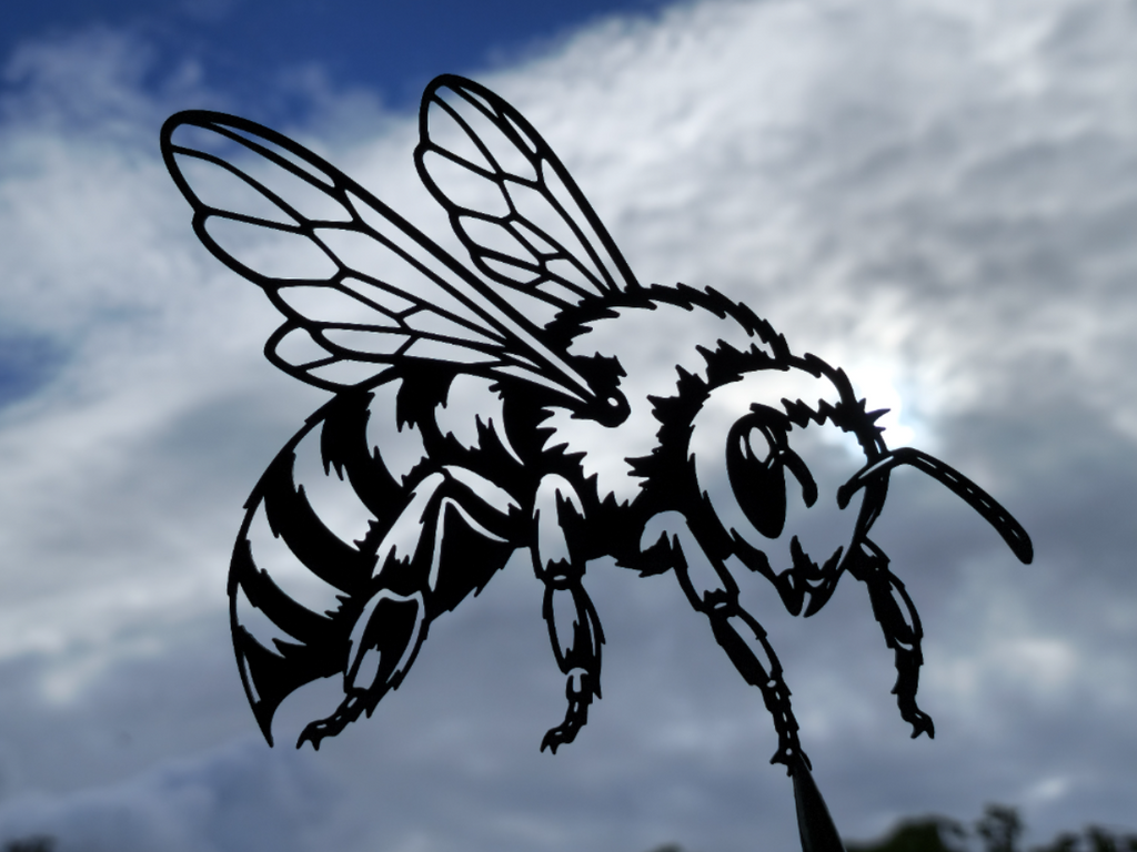 Honigbienen-Wandkunst Wandbild Wanddeko Wanddekoration Tierfigur Tiere
