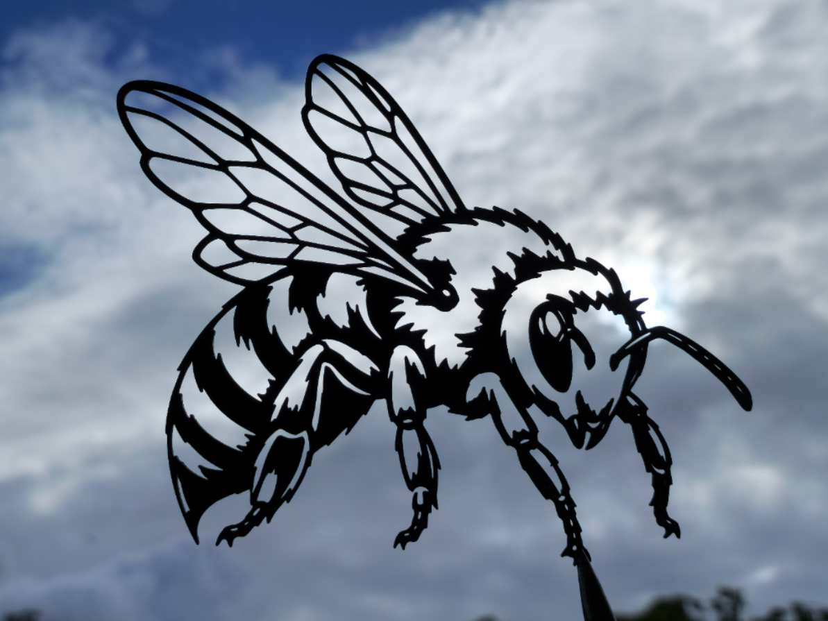 Honigbienen-Wandkunst Wandbild Wanddeko Wanddekoration Tierfigur Tiere