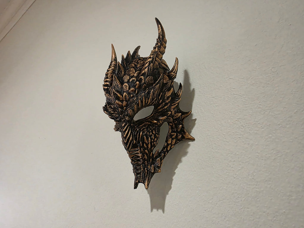 Drachen Oni Maske