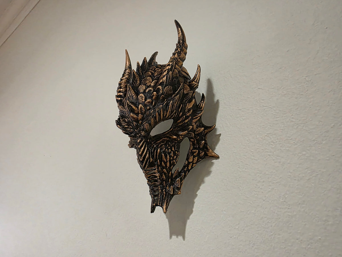 Drachen Oni Maske